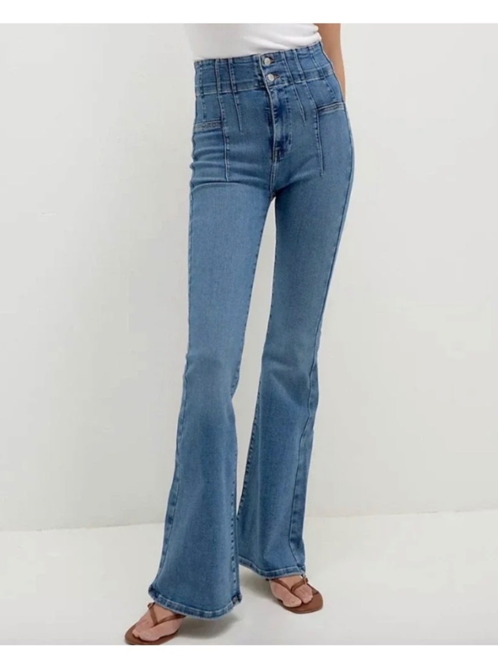 Free People We The Free High Rise Flare Jeans â Size 26